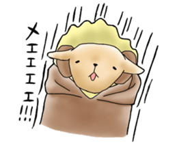 Parka sheep sticker #14472904