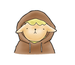 Parka sheep sticker #14472905