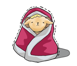 Parka sheep sticker #14472908