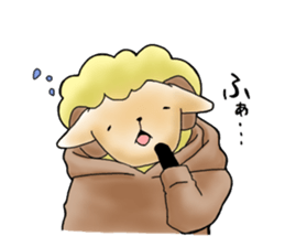 Parka sheep sticker #14472910