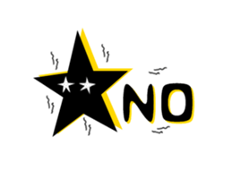 me star sticker #14473075