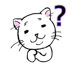 the cat speaks dialect in Nagasaki sticker #14474796