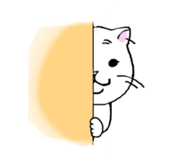the cat speaks dialect in Nagasaki sticker #14474826