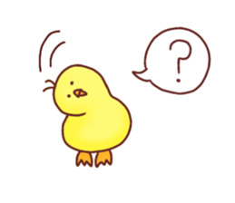 cute Chick Chick Sticker sticker #14476088