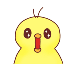 cute Chick Chick Sticker sticker #14476105