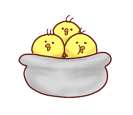 cute Chick Chick Sticker sticker #14476117