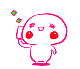 Mochurli by owabird sticker #14476124