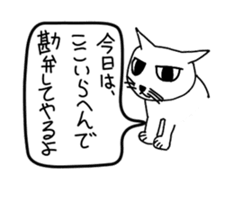 Bad appearance cat.(Daily conversation) sticker #14476712