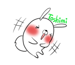TOSHIMI's exclusive sticker sticker #14476982