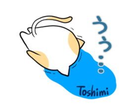 TOSHIMI's exclusive sticker sticker #14476997