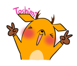 TOSHIMI's exclusive sticker sticker #14477004