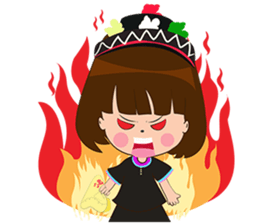 Man South and Girl Northern-Lao version sticker #14477813