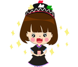 Man South and Girl Northern-Lao version sticker #14477820