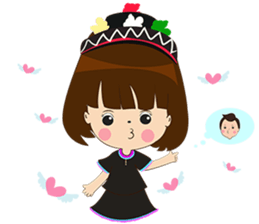 Man South and Girl Northern-Lao version sticker #14477826