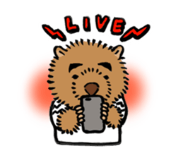kazuwombat sticker #14478076