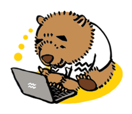 kazuwombat sticker #14478078