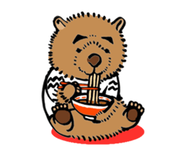 kazuwombat sticker #14478083