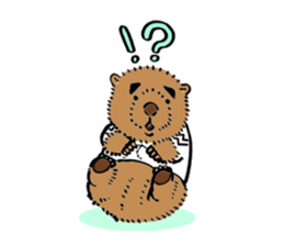 kazuwombat sticker #14478084