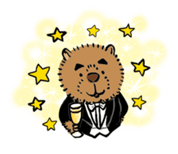 kazuwombat sticker #14478086