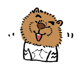 kazuwombat sticker #14478093