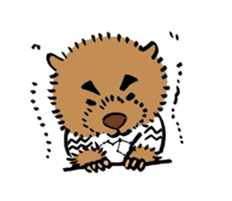 kazuwombat sticker #14478094