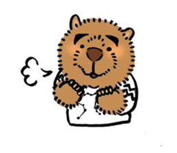 kazuwombat sticker #14478096