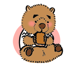 kazuwombat sticker #14478101
