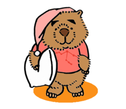 kazuwombat sticker #14478105