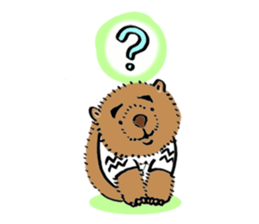 kazuwombat sticker #14478109