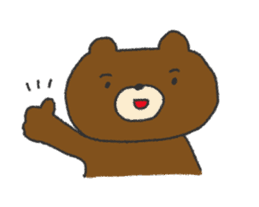 bear kuma2 sticker #14478438