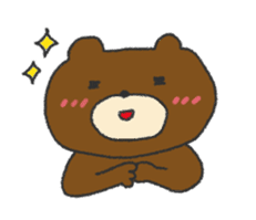 bear kuma2 sticker #14478444