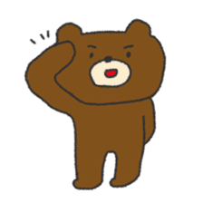 bear kuma2 sticker #14478450