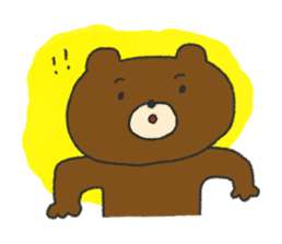 bear kuma2 sticker #14478459