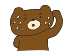 bear kuma2 sticker #14478463