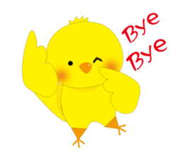 Yellow chick-chapter of life sticker #14478607