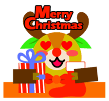 Christmas Milu Deer sticker #14478659
