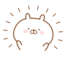 Rabbit often used message sticker #14478857