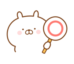 Rabbit often used message sticker #14478863