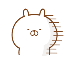 Rabbit often used message sticker #14478879