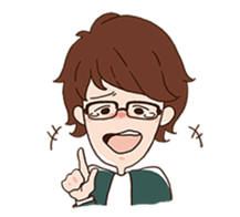 lovey senior tanaka sticker #14479935