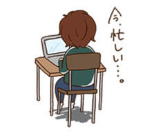 lovey senior tanaka sticker #14479940