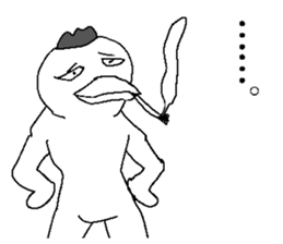 New year bird! sticker #14480117