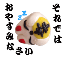 Fukufukusachi Maneki Neko sticker #14480193