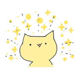 CAT and PEACH sticker #14480551