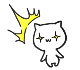 cat&boy sticker #14480633