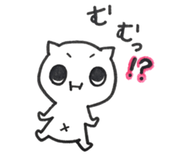 cat&boy sticker #14480635