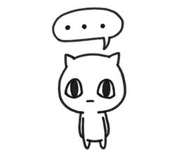 cat&boy sticker #14480639