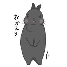 Rabbit "mocochan" sticker #14480784