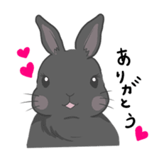 Rabbit "mocochan" sticker #14480788