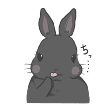 Rabbit "mocochan" sticker #14480806